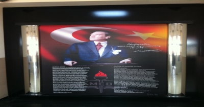 Nokta Reklam Atatürk Köşesi Çalışmaları