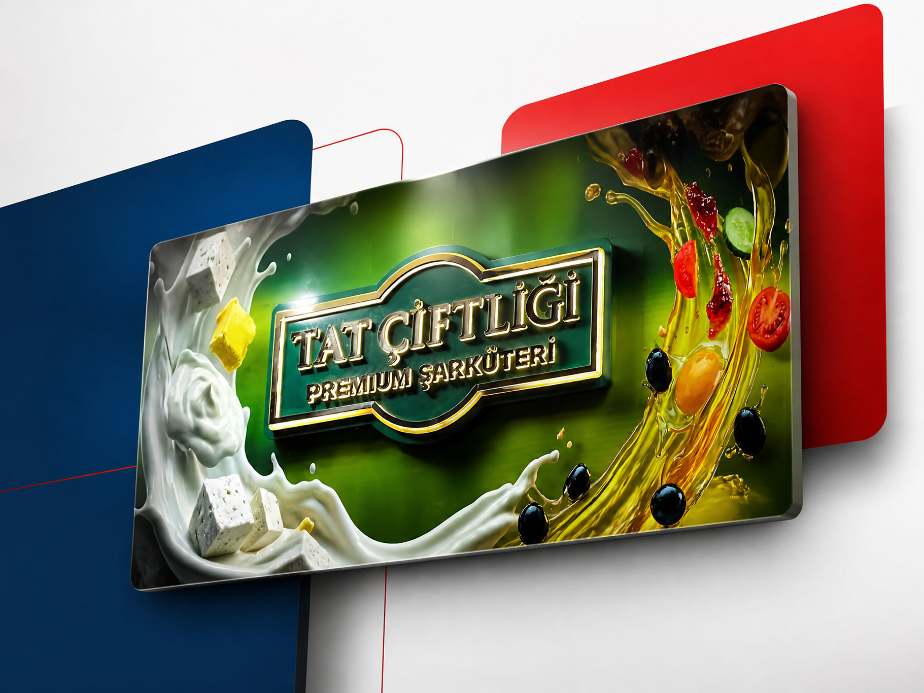 Tat Çiftliği – Premium Şarküteri Işıklı Tabela Uygulaması